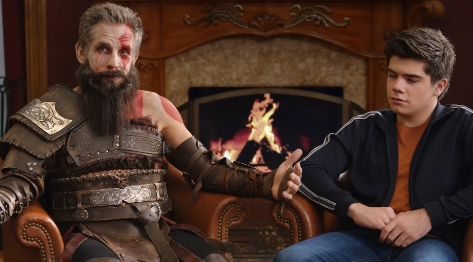 Ben Stiller is Kratos in Star-Studded God of War Ragnarok Promo