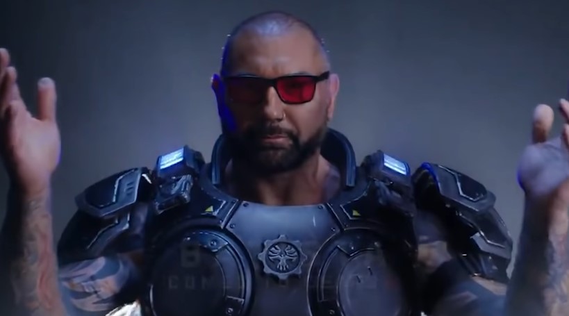 Dave Bautista Responds to Gears of War Movie Announcement