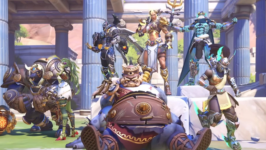 Overwatch 2 Season 2 Trailer Teases some Olympic God Skins