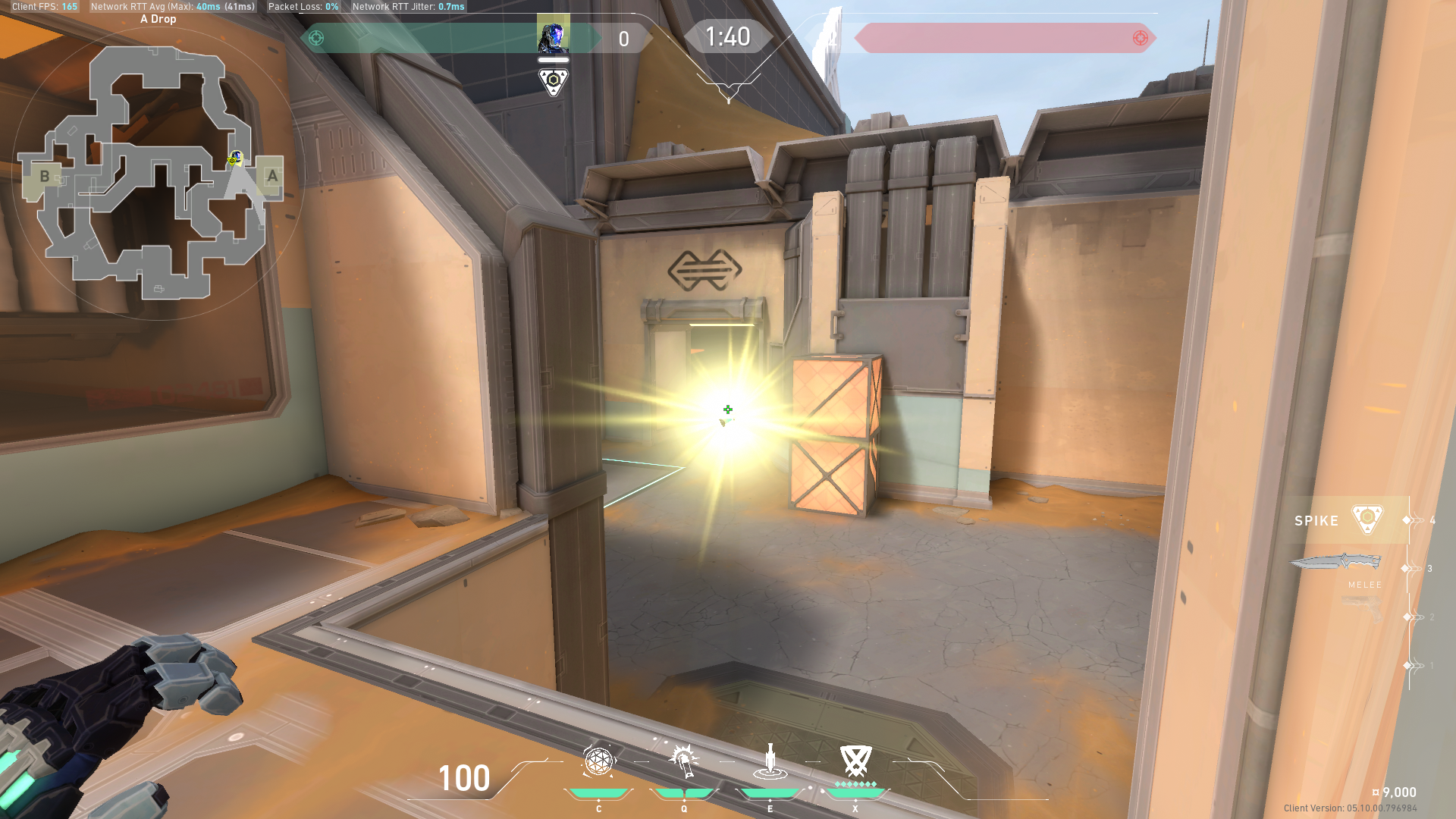 VALORANT: KAYO Flash Lineups on Fracture