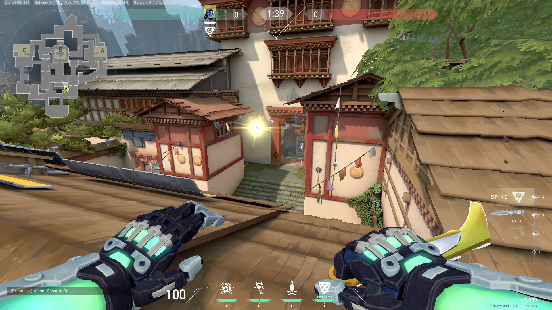 VALORANT: KAYO Flash Lineups on Haven (Attacking)