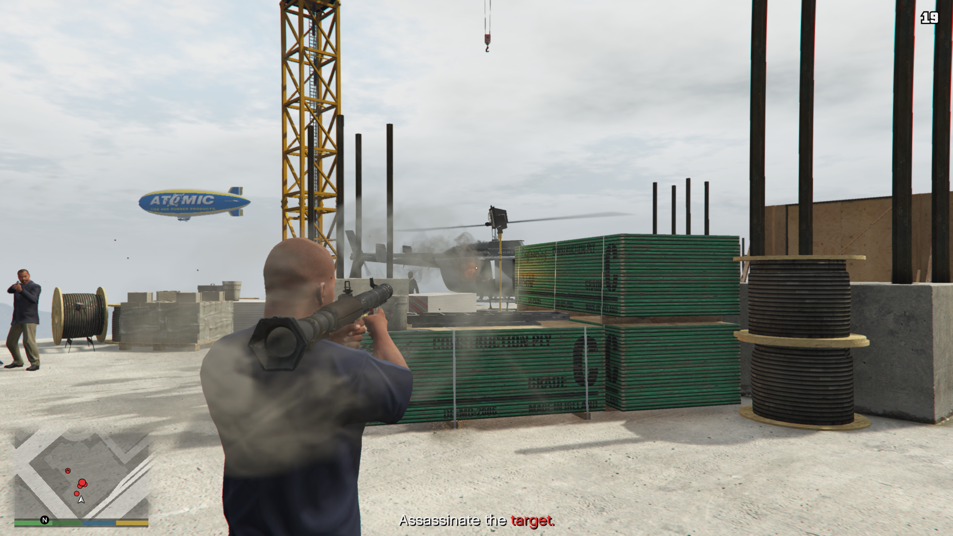 GTA 5: The Construction Assassination Mission Guide (Gold Medal)