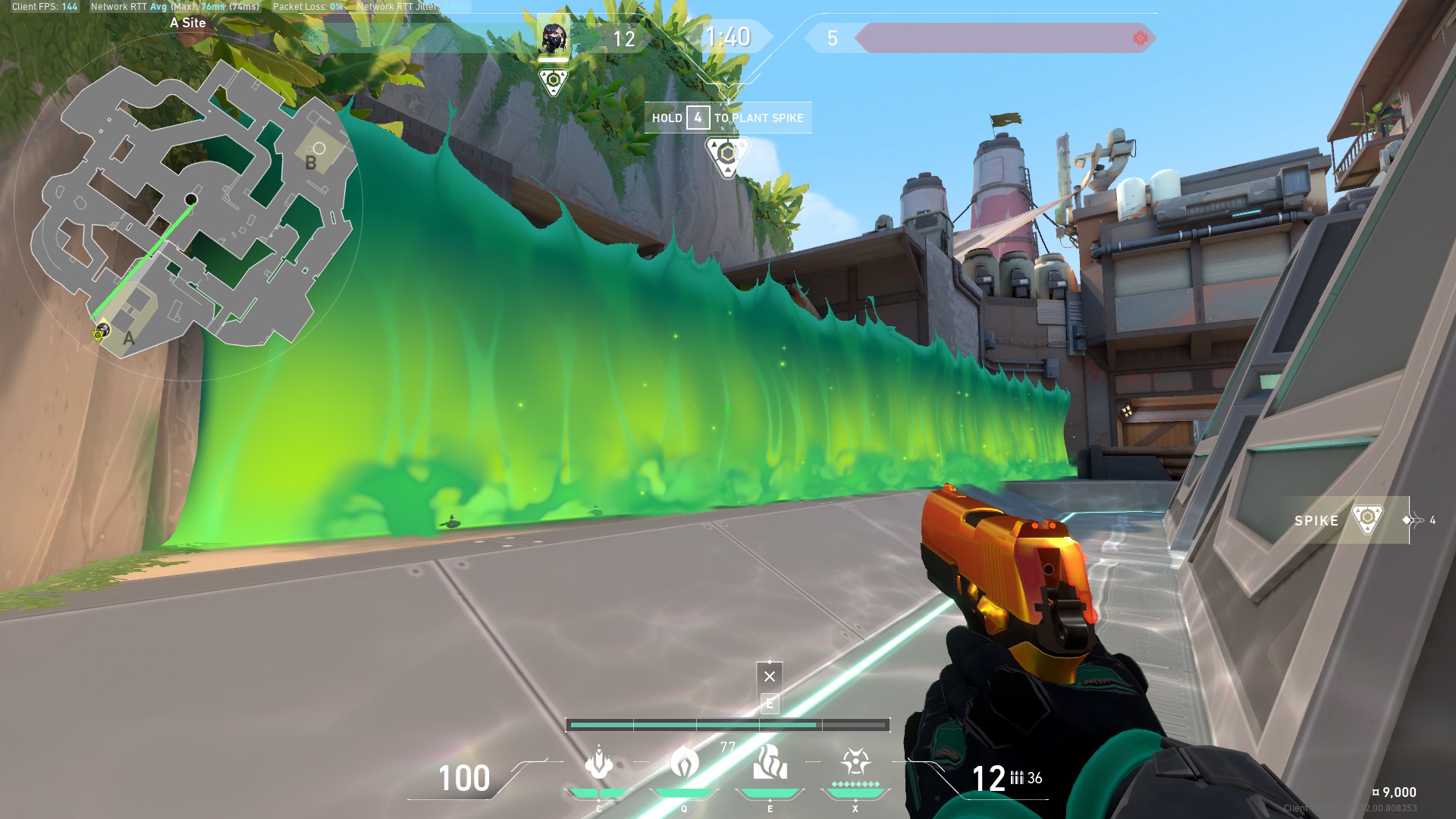 VALORANT: Best Viper Wall Setups on Breeze