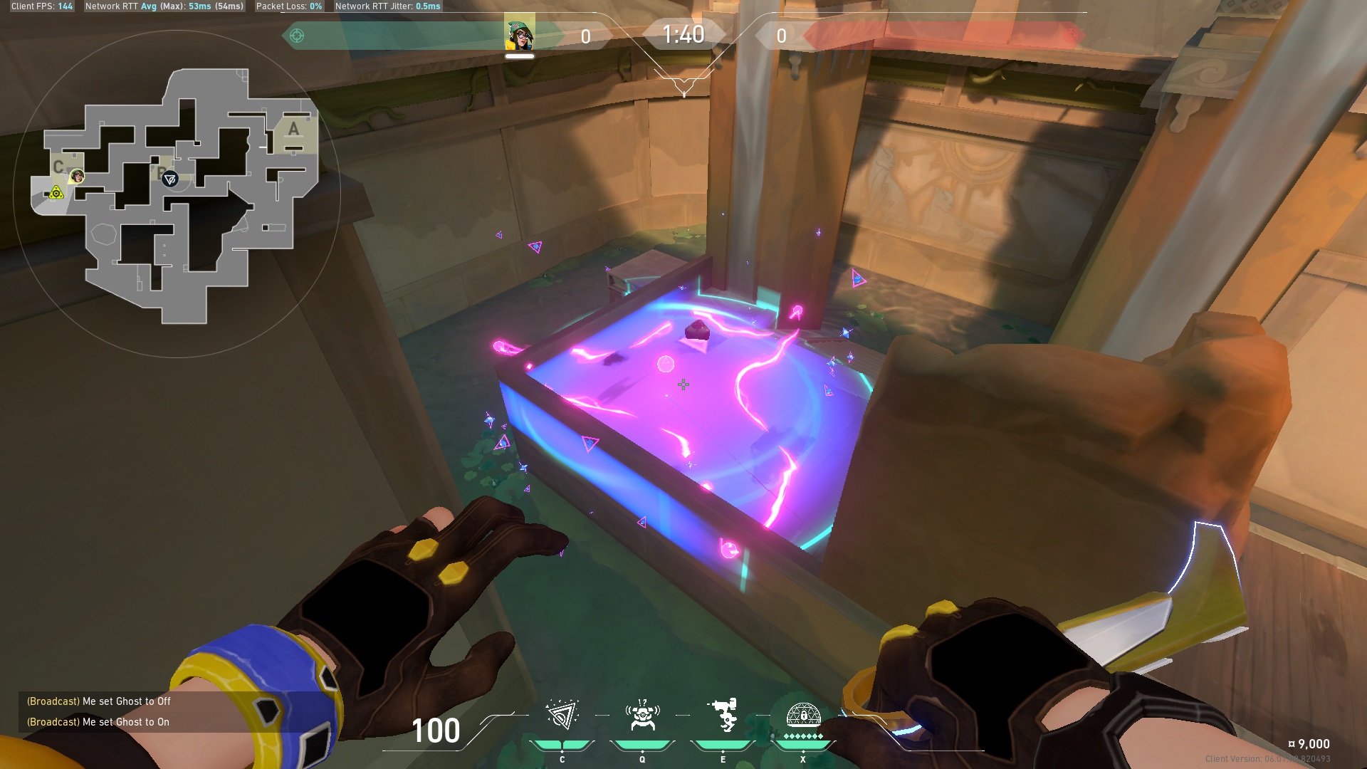 VALORANT: Killjoy Nanoswarm Lineups on Lotus (Post-plant)