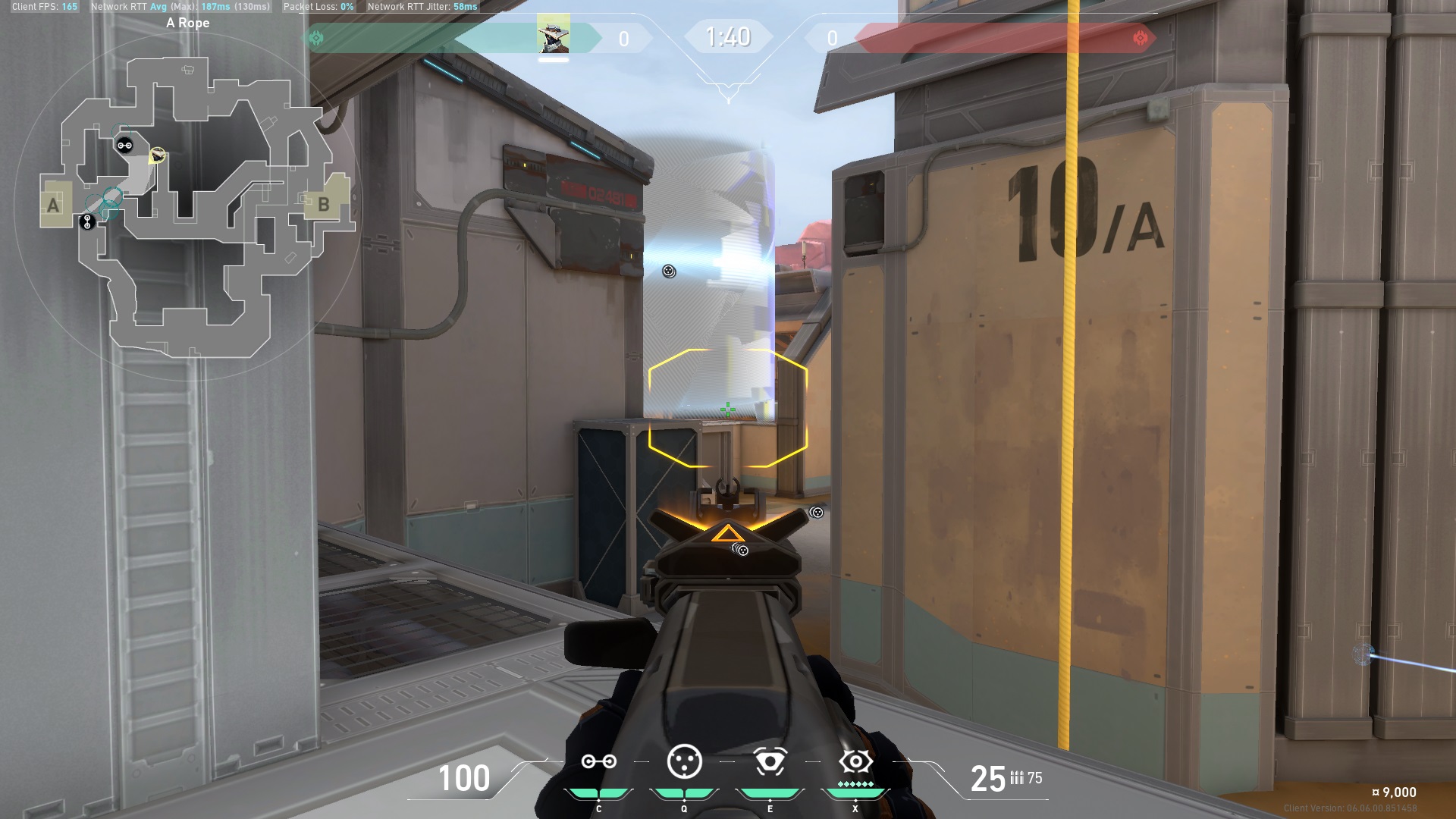 VALORANT: Cypher One-way Setups on Fracture