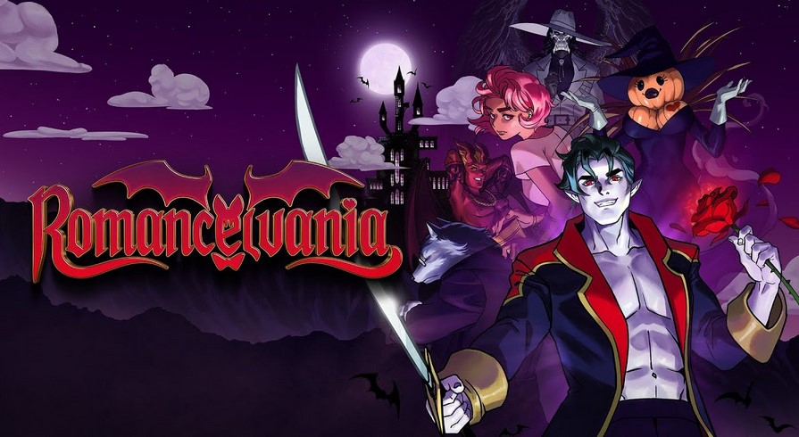 Dating Sims Meet Metroidvania in Launch Trailer for Romancelvania