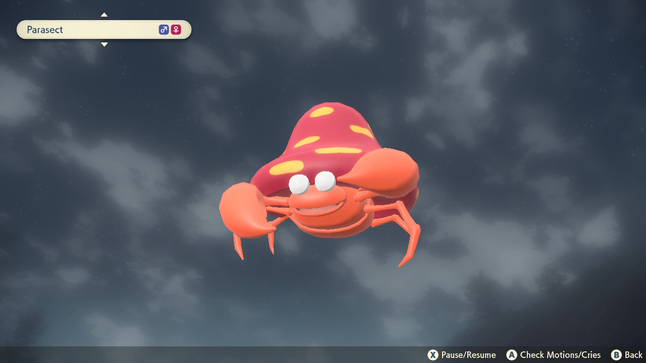 Pokemon Legends: Arceus Ultimate Parasect Guide