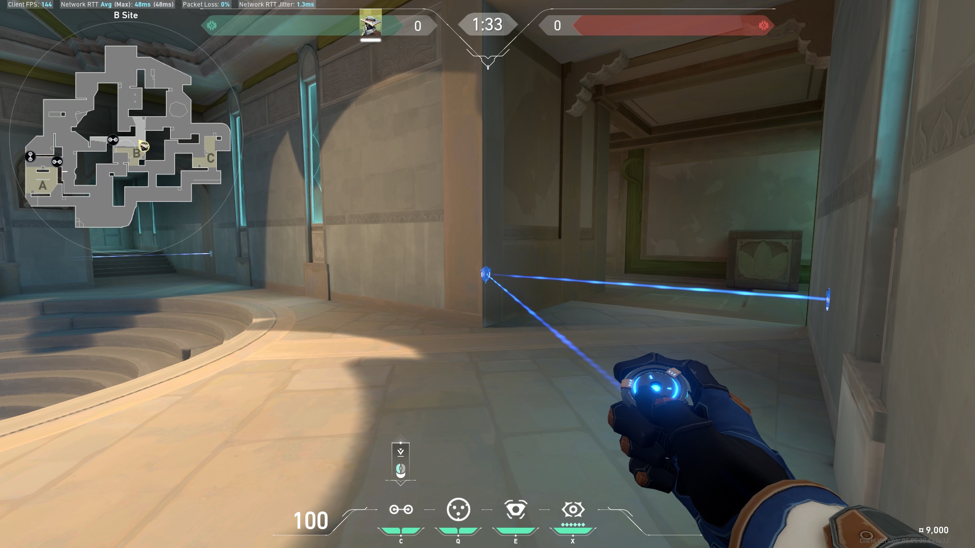 VALORANT: Cypher Trap Wire Setups on Lotus (Defending)