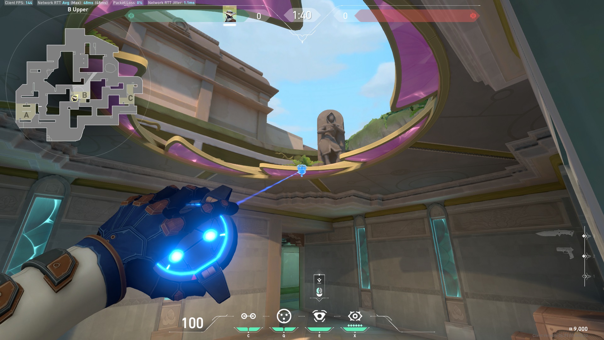 VALORANT: Cypher Camera Spots on Lotus