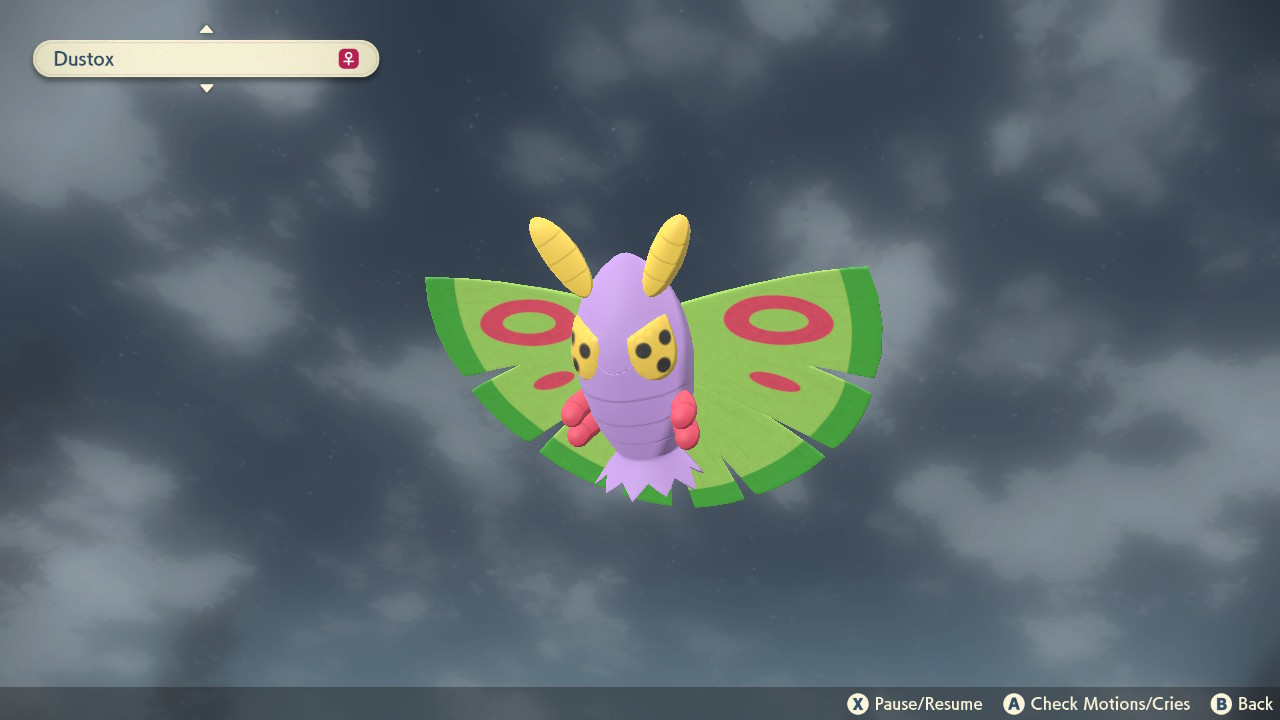 Pokemon Legends: Arceus Ultimate Dustox Guide