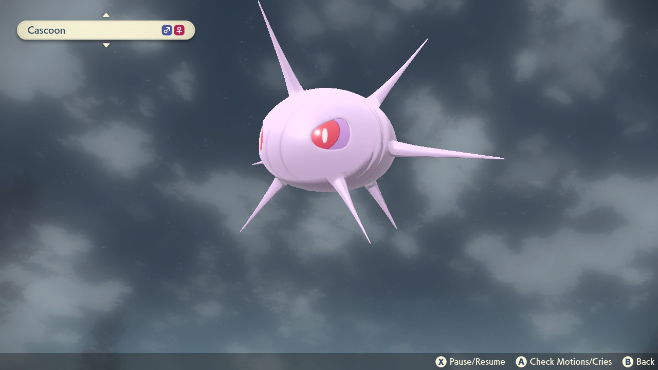 Pokemon Legends: Arceus Ultimate Cascoon Guide