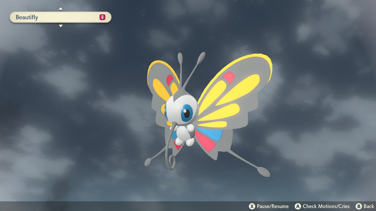 Pokemon Legends: Arceus Ultimate Beautifly Guide
