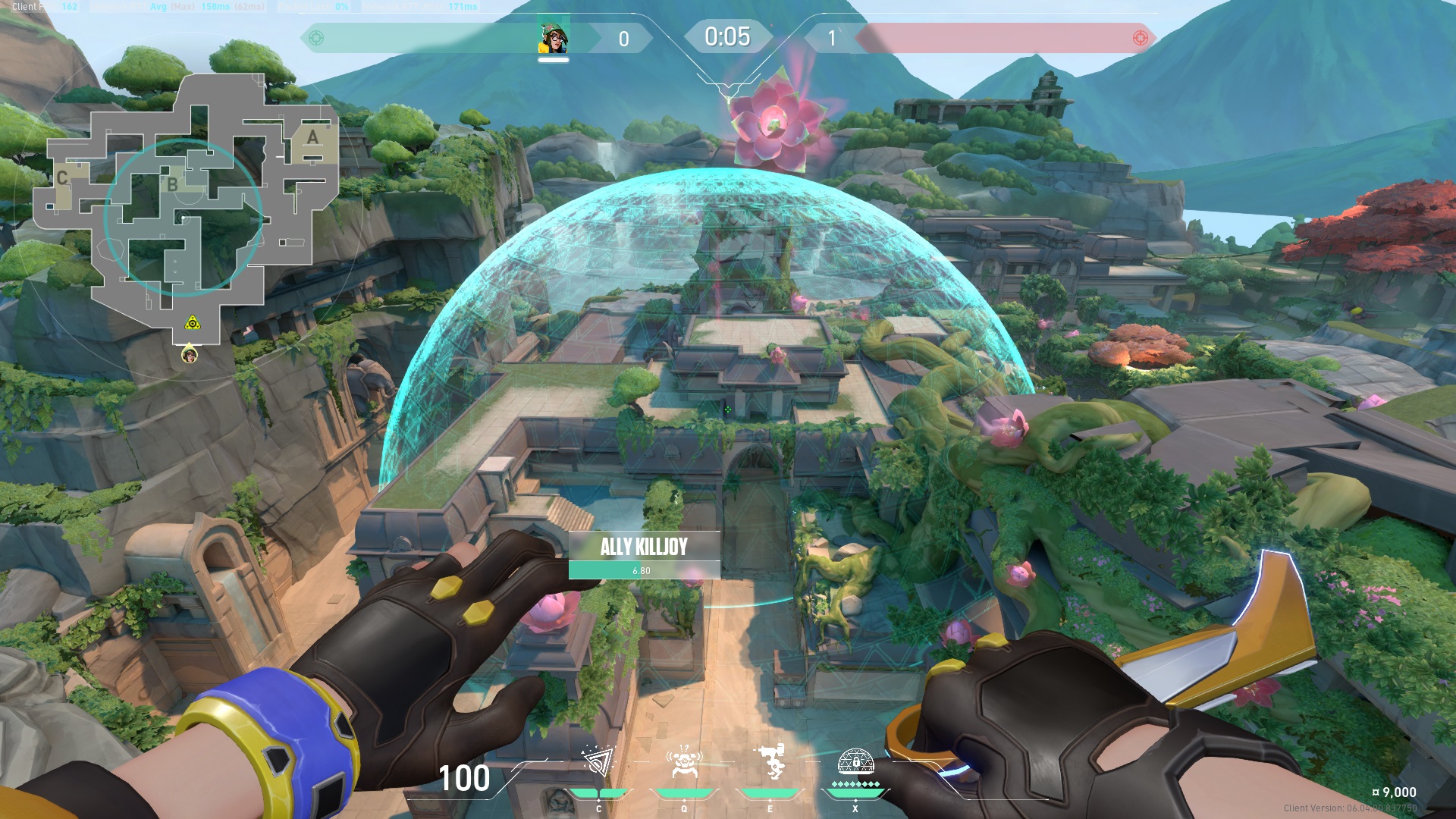 VALORANT: Best Killjoy Lockdown Spots on Lotus (Attacking)