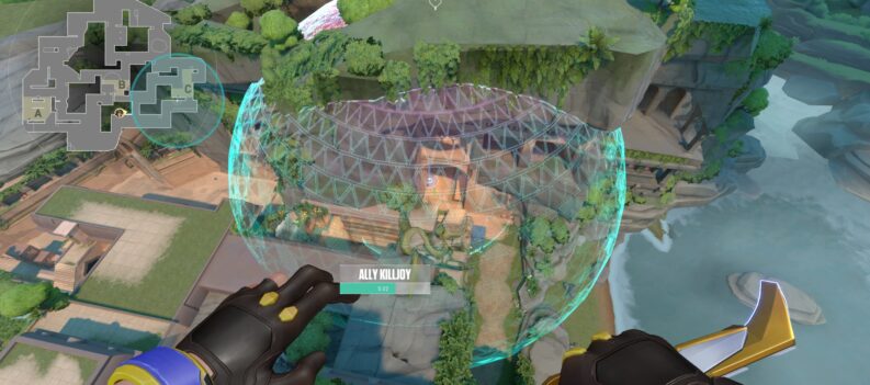 featured image valorant best killjoy lockdown spots on lotus defending retake