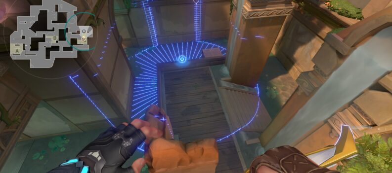 featured image valorant sova recon dart lineups on lotus defending