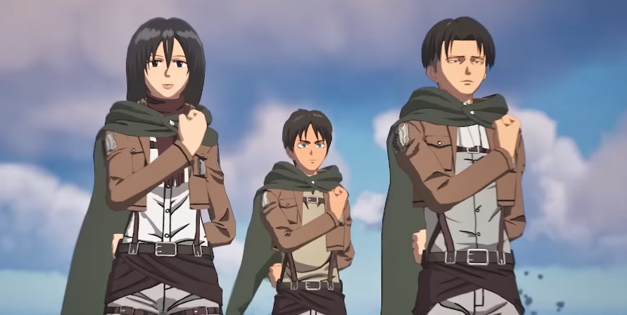 Fortnite Reveals Attack on Titan’s Eren, Mikasa, and Captain Levi