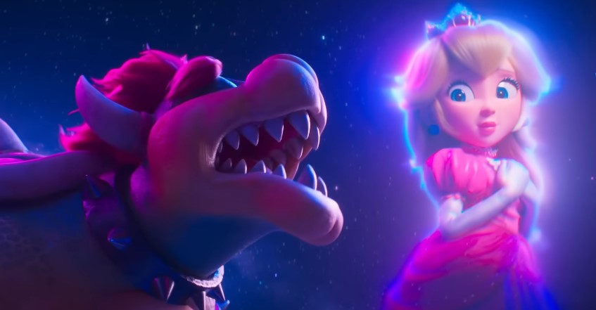 Check Out the Peaches Number from The Super Mario Bros. Movie Performed by Bowser