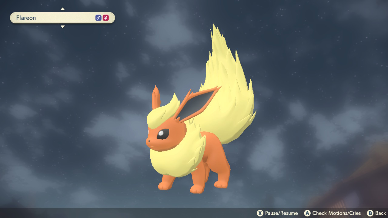 Ultimate Pokemon Legends: Arceus Flareon Guide