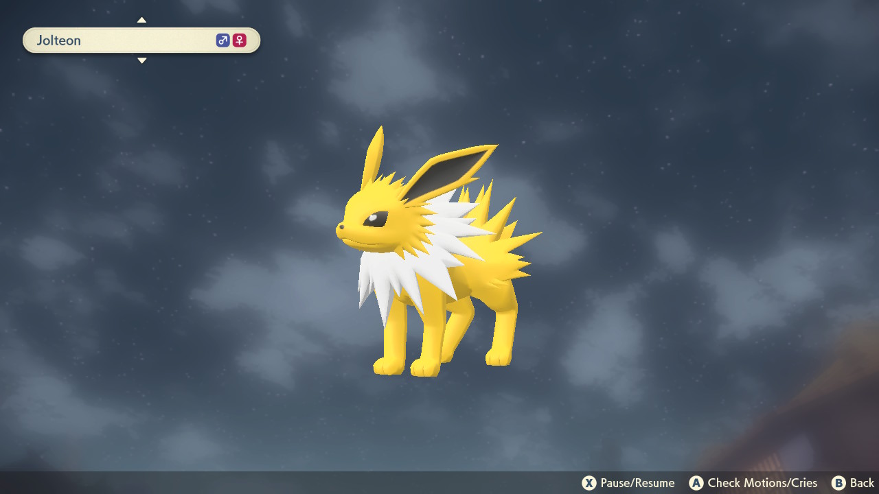 Ultimate Pokémon Legends: Arceus Jolteon Guide