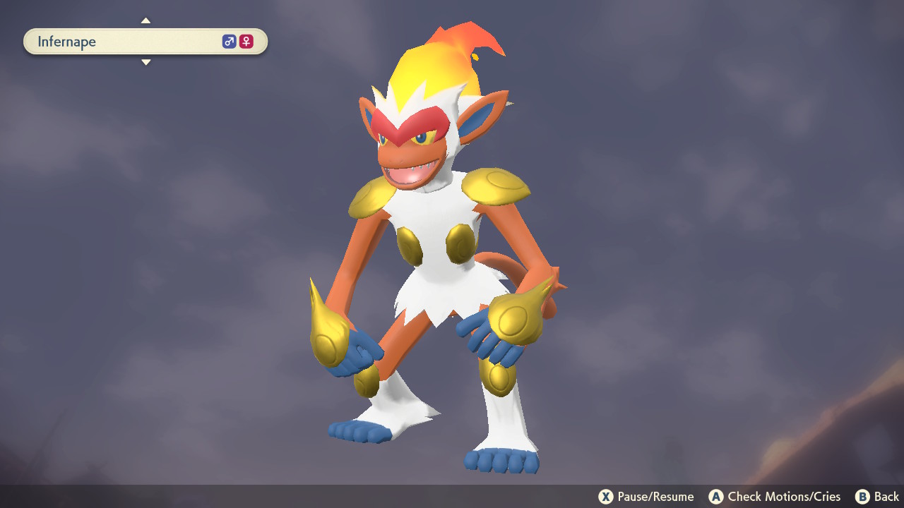 Pokemon Legends: Arceus Ultimate Infernape Guide