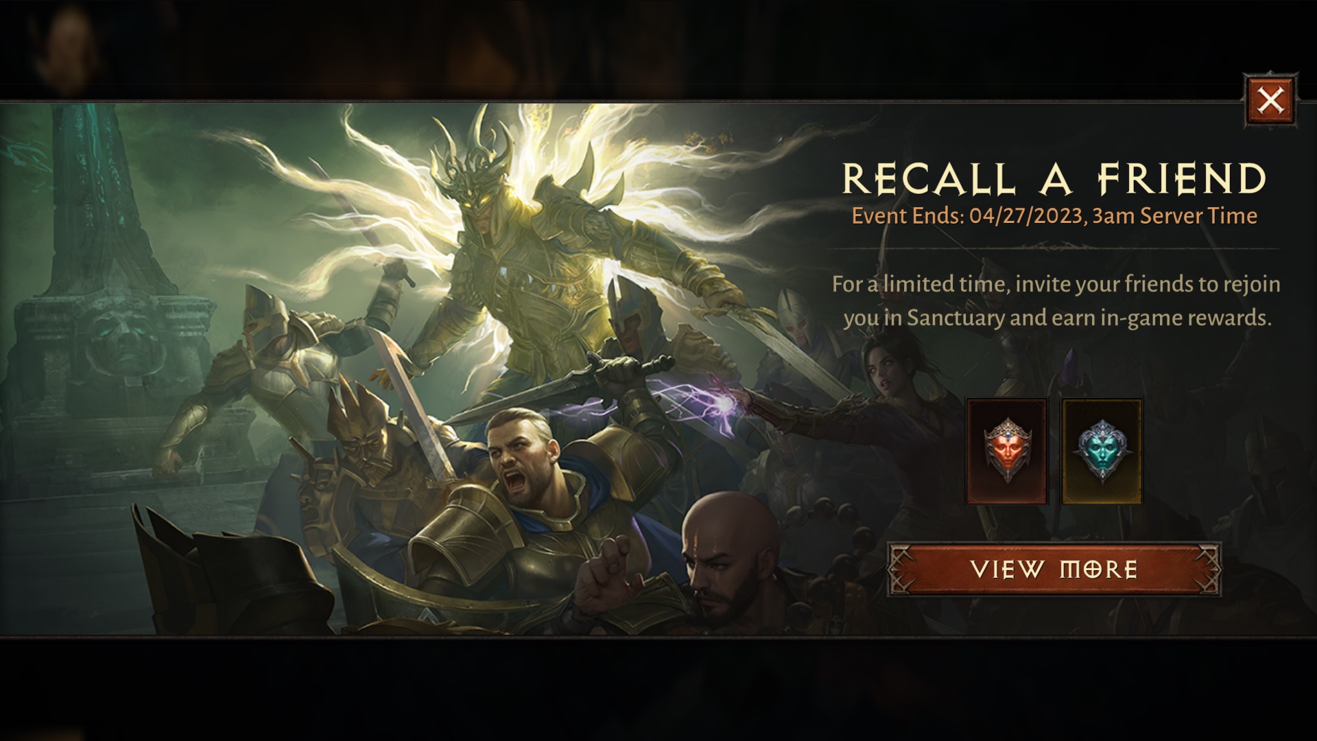 featured image diablo immortal recall a friend event guide