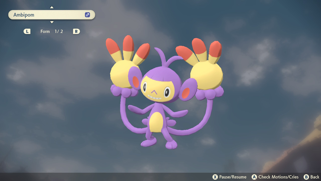 Pokemon Legends: Arceus Ultimate Ambipom Guide