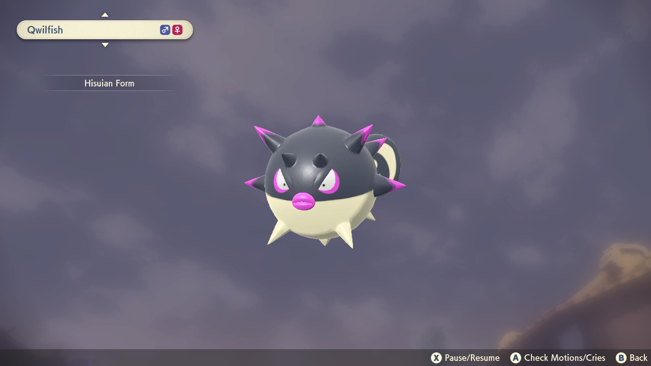 Pokemon Legends: Arceus Ultimate Hisuian Qwilfish Guide