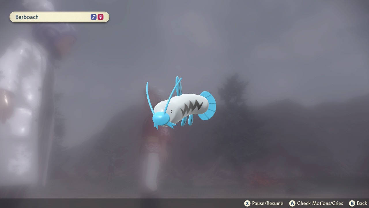 Pokemon Legends: Arceus Ultimate Barboach Guide