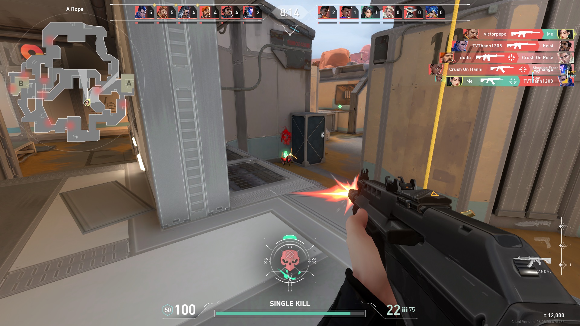 What ranks can play Competitive together in VALORANT?