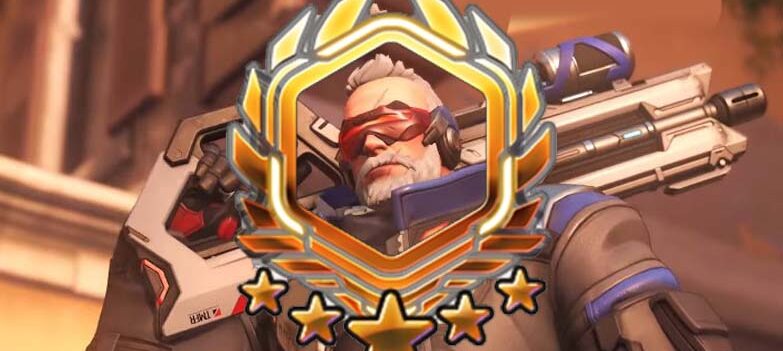 24 Overwatch SOldier Star Border