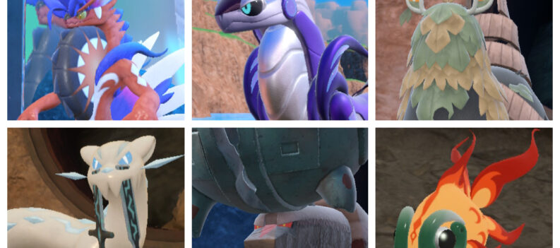 Legendaries Pokemon Scarlet and Violet