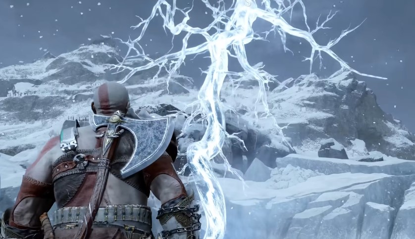 How to Get to Thor’s Frozen Lightning Bolt in God of War: Ragnarok.