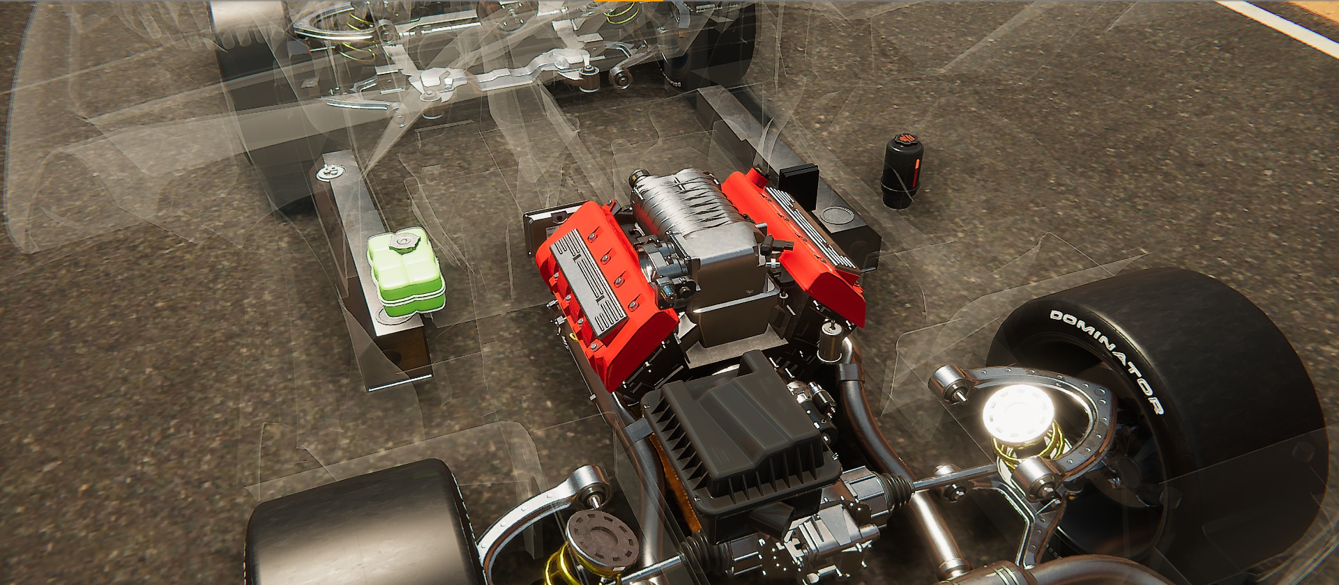 How To Get the v8 Dohc Axk-scrs M in Car Mechanic Simulator