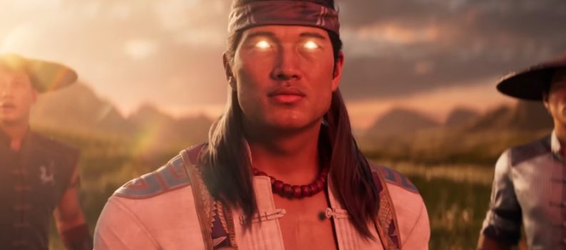 Liu Kang in the Announcement Trailer for Mortal Kombat 1