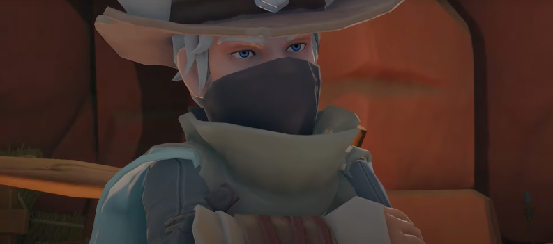 An image of Logan looking cockily at his adversaries.