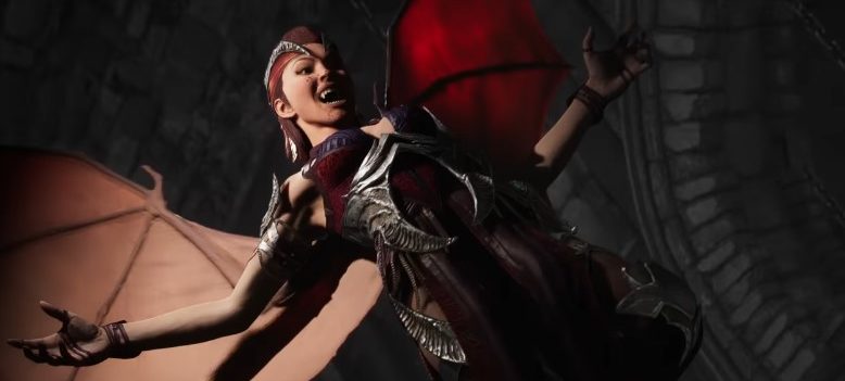 Nitara about to perform her Fatal Blow in Mortal Kombat 1