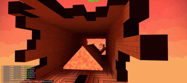 A screenshot of a surf map on CS:Go.