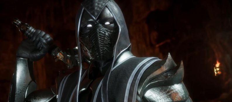 A screenshot of Noob Saibot in Mortal Kombat.
