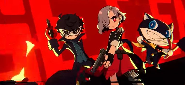 Gameplay still from Persona 5 Tactica