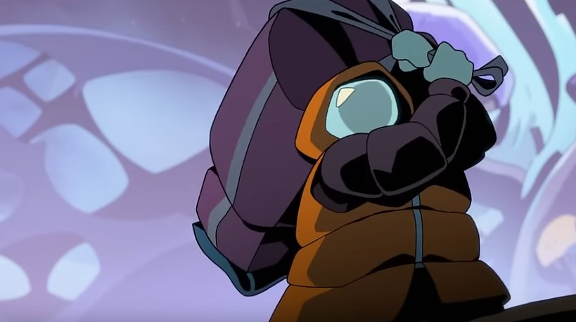 Still of the Drifter from Risk of Rain Returns