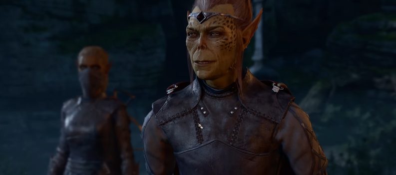 A screenshot of Kith'rak Voss in the Night Visit Quest in Baldur's Gate 3.