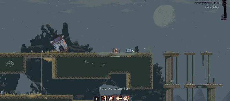 A screenshot of Risk of Rain: Returns.