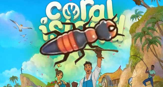 Image of Rove Beetle from Coral Island (Cover Photo)