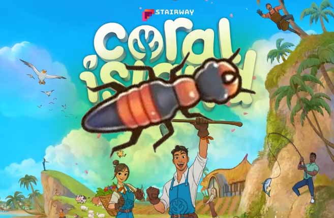 Image of Rove Beetle from Coral Island (Cover Photo)