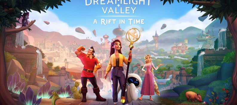 Cover art for Disney Dreamlight Valley's DLC, A Rift in Time.
