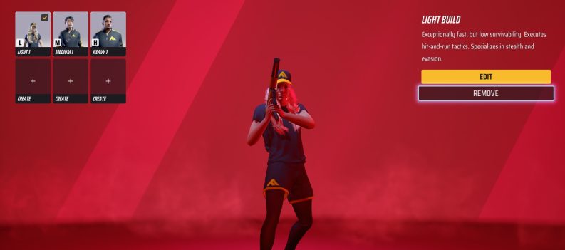 A screenshot of the Contestants menu in The Finals.