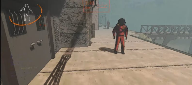 A screenshot of an Employee in Lethal Company.