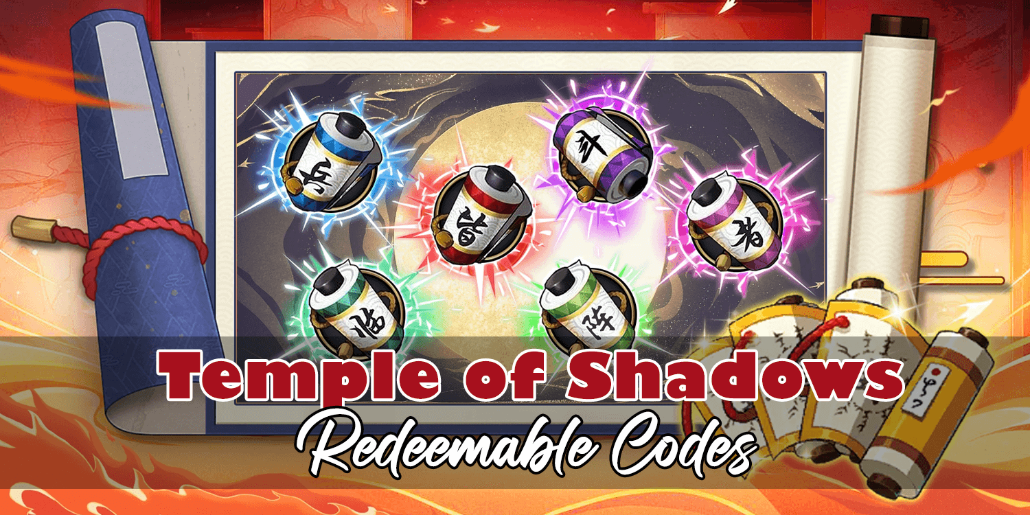 Temple Of Shadows Codes (November 2024)